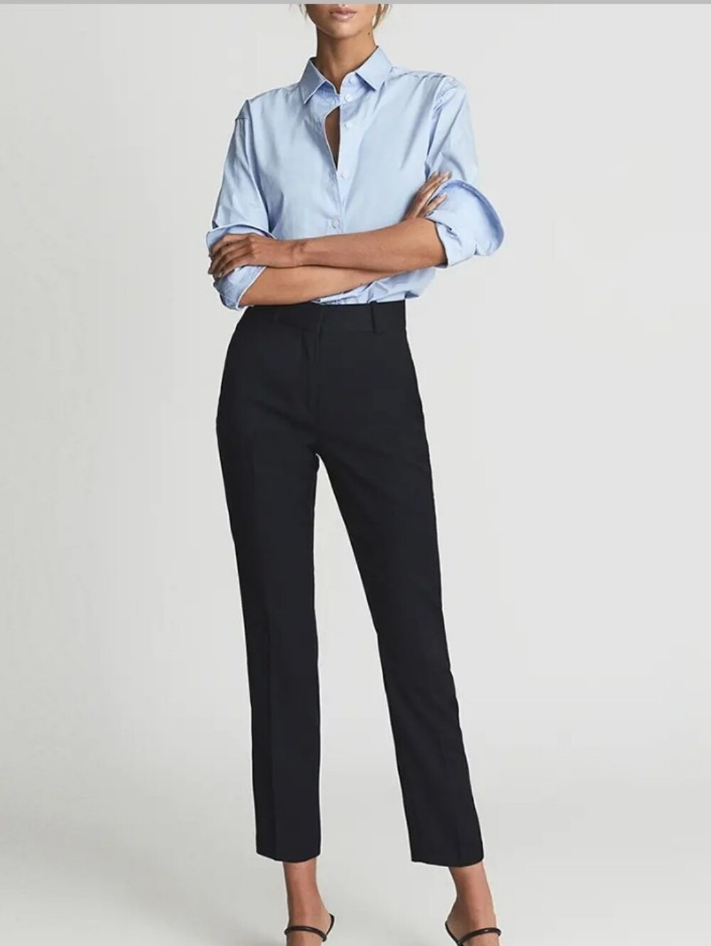 REISS | Hayes Wool Blend Trousers